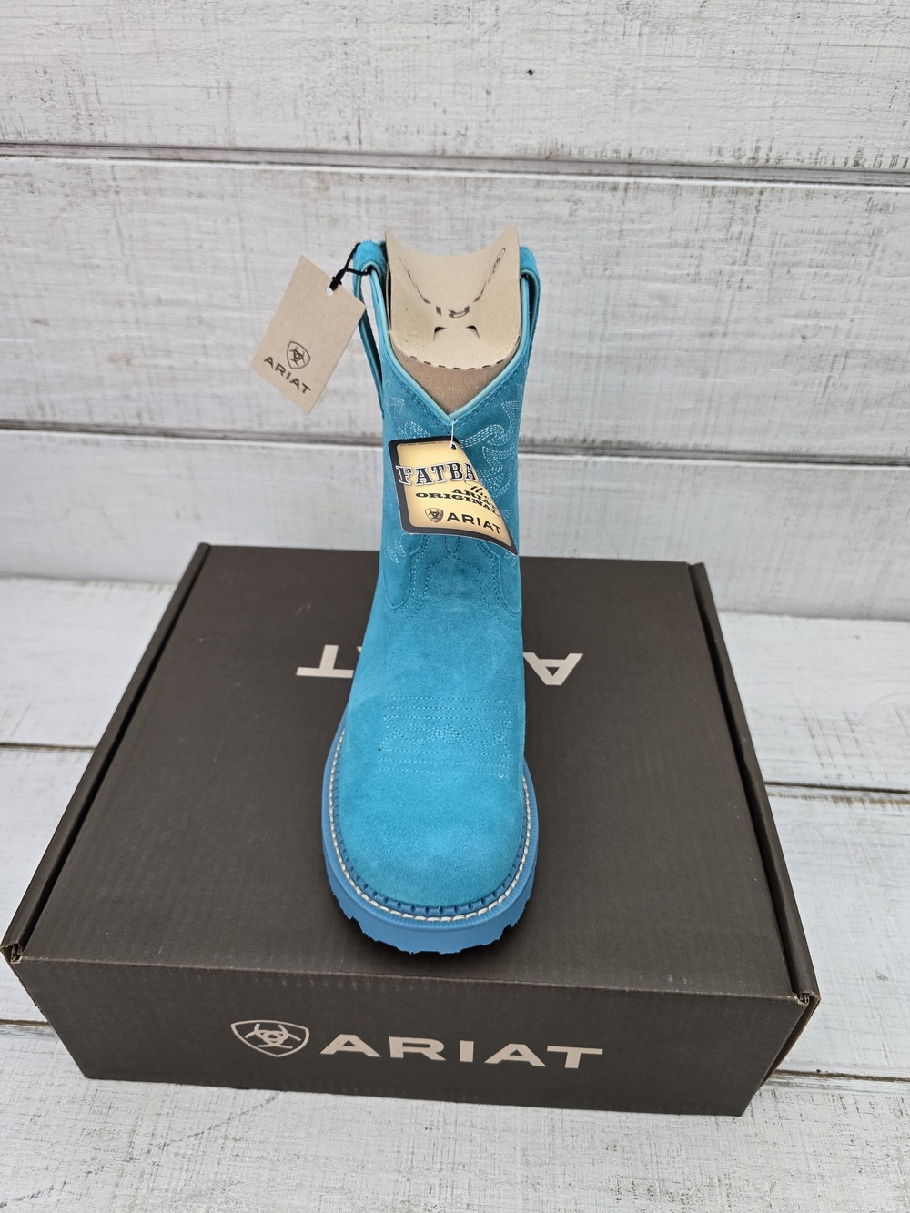 Turquoise Ariat Fatbaby's 🩵 - Picture 3 of 5